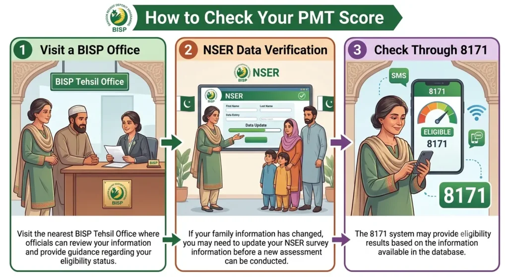 PMT Score Check for BISP Eligibility Assessment